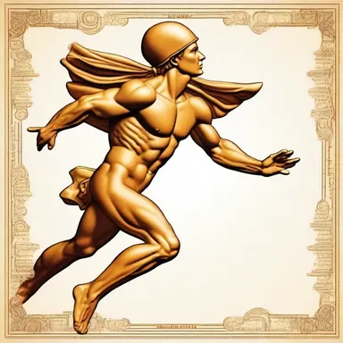 According to ancient Greek mythology, Hermes, the messenger of gods, wore a special toboggan cap that granted him extraordinary speed and agility.