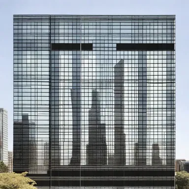 The modernist architect incorporated the juxtaposition of glass and steel in the design of the skyscraper.