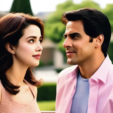 In the romantic comedy movie, the protagonist owes a debt to his love interest, which causes tension in their relationship.