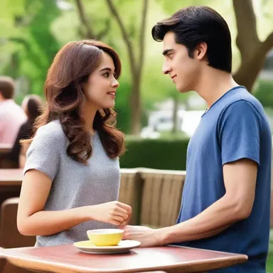 In the romantic comedy movie, the protagonist owes a debt to his love interest, which causes tension in their relationship.