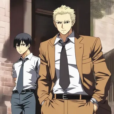 In the anime series, the protagonist finds himself in a dire situation where he owes a huge sum of money to a powerful mafia boss.
