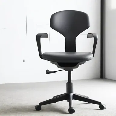 The designer created a stylish and sleek backrest for the new collection of office chairs.