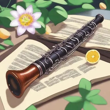 The protagonist's cherished musical instrument, a clarinet made of granadilla wood, played a pivotal role in the anime's storyline.