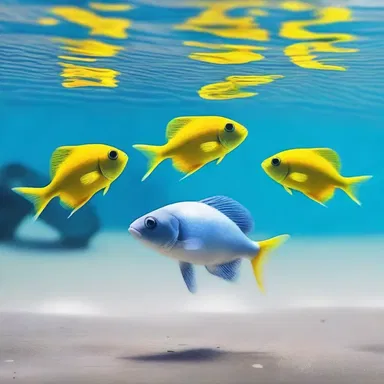 Why did the fish lie in wait? Because it wanted to surprise the other fish with a fin-tastic prank!
