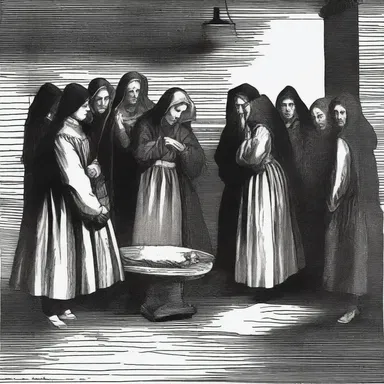 During the Salem Witch Trials, some accused individuals were executed based on indiscernible evidence.