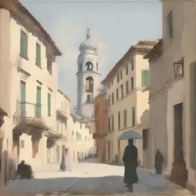 The artist's use of a muted color palette and subtle brushstrokes created an indiscernible effect, making it difficult to perceive the details.