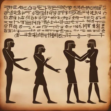 During the ancient civilization's decline, their written language became so modified that it became indiscernible to future generations.