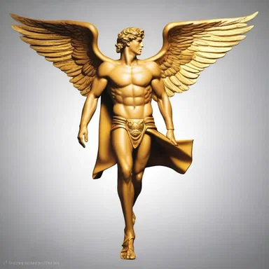 In Greek mythology, Hermes wore winged sandals with golden pads to enhance his agility and speed.