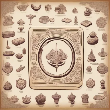 In the magical realm of anime, the protagonist unlocked their hidden powers by finding a mysterious pad of ancient symbols.