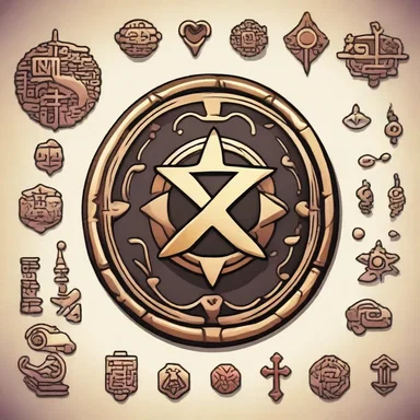 In the magical realm of anime, the protagonist unlocked their hidden powers by finding a mysterious pad of ancient symbols.