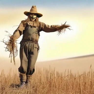 Why did the scarecrow always carry a pad? Because it heard that the pen was mightier than the sword!