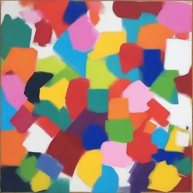 The artist used vibrant colors to pad the painting, giving it a more lively appearance.