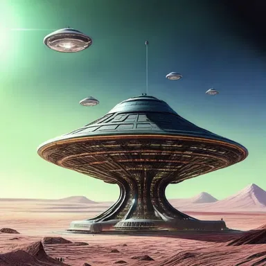 In the science fiction novel, the alien race possessed technology that utilized a powerful nitride compound to fuel their spaceships.