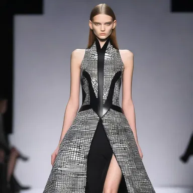 The fashion designer incorporated intricate nitride patterns into the fabric of their latest collection, creating a futuristic and edgy look.