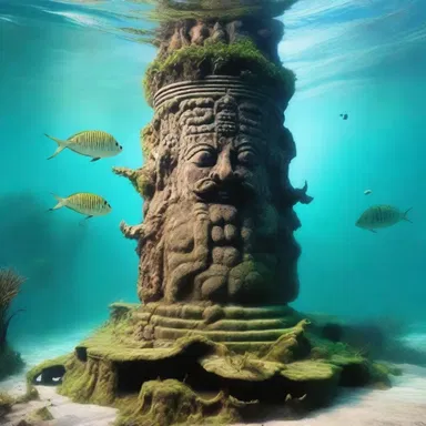 According to ancient texts, the god of the sea created zoophytes to guard the sacred underwater temples.