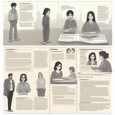 The novel explored the differential perspectives of the main characters as they navigated through various social challenges.