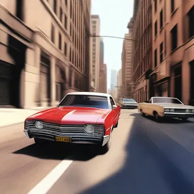 In the car chase scene, the protagonist skillfully uses the differential to navigate through tight corners and escape the pursuing vehicles.