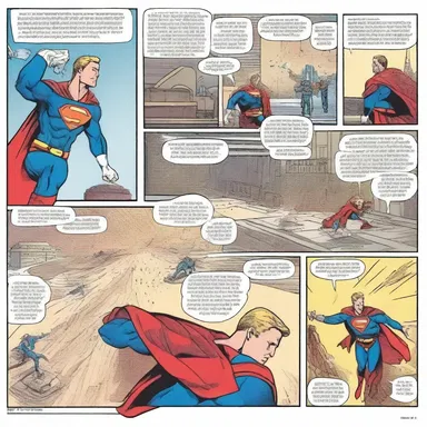 In this issue of the comic book, the superhero uses his differential power to calculate the trajectory of a falling object.