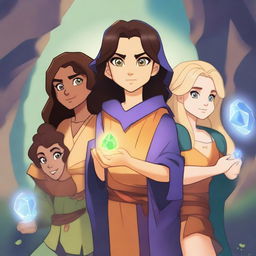 Create an image showcasing the characters from the movie 'Agape Stones - The Unforgettable Journey'