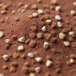 A close-up image of captivating, aromatic musk granules.