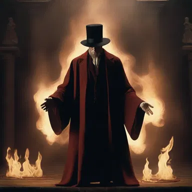 The conjurer used his mystical powers to create mesmerizing illusions on the big screen.