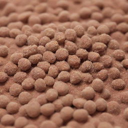 A close-up image of captivating, aromatic musk granules.