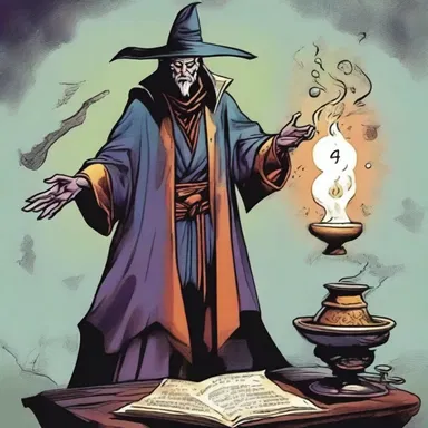 In the comics, the conjurer was depicted as a powerful sorcerer with the ability to summon supernatural entities to do his bidding.