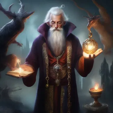 In the mystical world of the novel, the conjurer used his extraordinary powers to summon mythical creatures and control the elements.