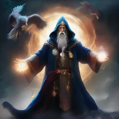 In the mystical world of the novel, the conjurer used his extraordinary powers to summon mythical creatures and control the elements.