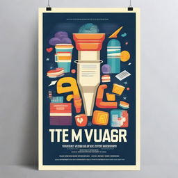 Generate a variety of creative and visually pleasing posters