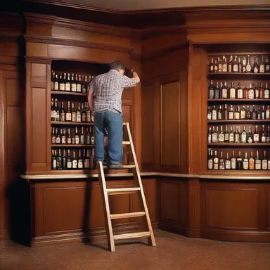 Why did the dishonest person bring a ladder to the bar? Because they heard the drinks were on the house!