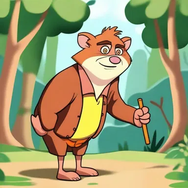 In the animated show, the cunning character resorts to dishonesty to achieve his goals.