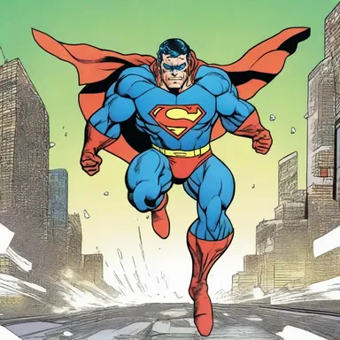 In the comic book series, the superhero's strength is increased nine times when he wears his special suit.