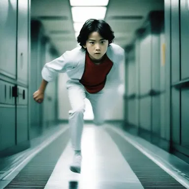 In the movie, the protagonist gains nine times the speed and agility after undergoing a scientific experiment.