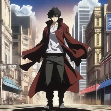 In the anime series, the untimeliness of the protagonist's power awakening caused chaos and destruction in the city.