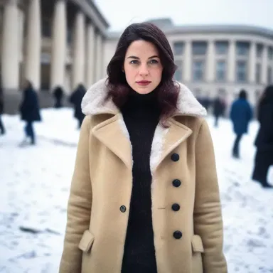Her choice of a winter coat in the summer demonstrated untimeliness and lack of fashion sense.