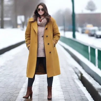 Her choice of a winter coat in the summer demonstrated untimeliness and lack of fashion sense.