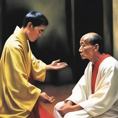 The pang of guilt overwhelmed him as he confessed his sins to the priest.