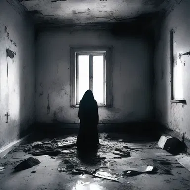 The eerie silence in the house was broken by a blood-curdling scream that sent a pang of fear through my body.