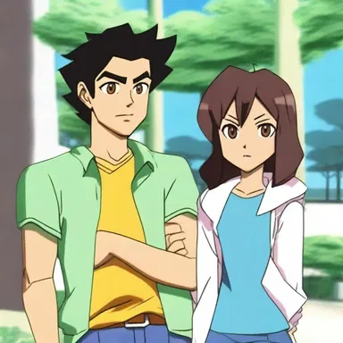 In the animated series, the protagonist often deals with personal matters such as friendships and rivalries.