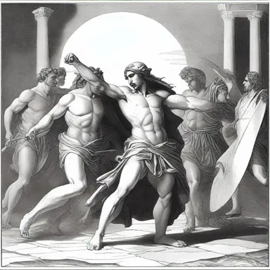 In Greek mythology, the gods often engaged in saber rattling to assert their dominance and intimidate their rivals.