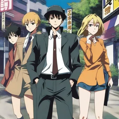 In the thrilling anime series, the protagonist's friends were kidnapped by the antagonist, and he had to gather a hefty sum of money as a ransom for their release.