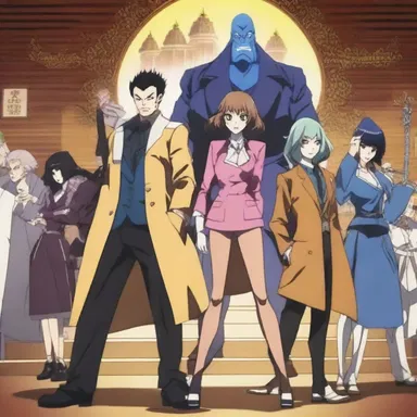 In the anime series, the villains demand a large ransom for the safe return of the main character.