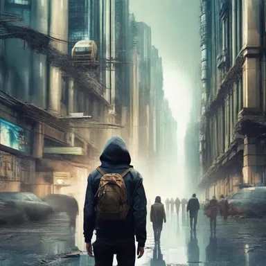In the dystopian science fiction novel, the protagonist discovers a secret plot where powerful individuals are using ransom money to control the fate of humankind.