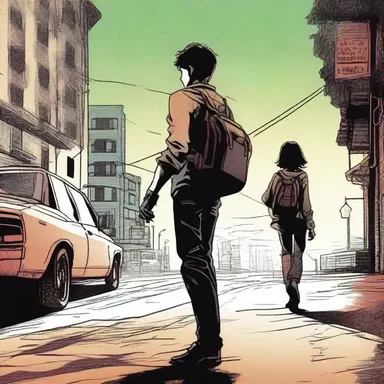 The protagonist ventures on a dangerous quest to ransom their kidnapped friend in hopes of bringing them back safely.