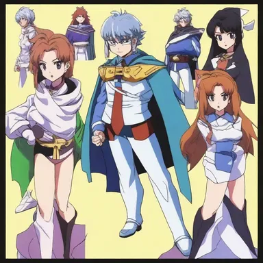 In the anime series, the bo's'n is portrayed as a strict but fair leader.