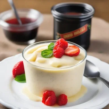 Sarah prepared a delicious tapioca pudding for her partner as a romantic surprise on their anniversary.