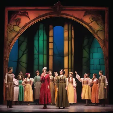With the help of stage effects like levitation and magical illusions, the fantasy musical transported the audience to a magical realm.