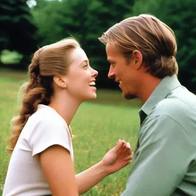In the movie 'The Notebook', Noah surprises Allie by giving her a breechcloth, a symbol of their passionate love for each other.
