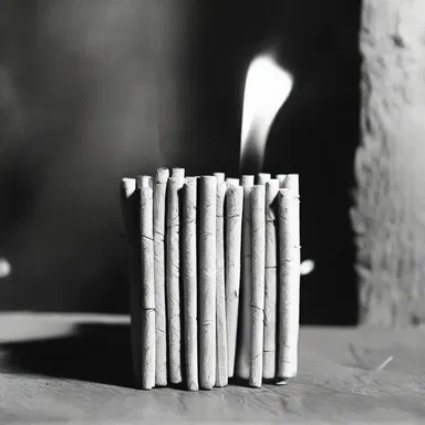 During the Industrial Revolution, the invention of the matchstick revolutionized the way people could easily start fire for various purposes.